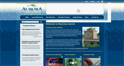 Desktop Screenshot of businessaurora.ca